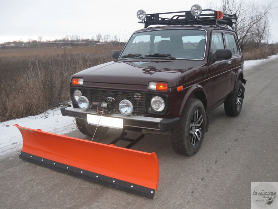 Снегоуборочный отвал для а/м ВАЗ 2121: как приспособить